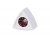 Rycote Triangle Microphone Flag - White