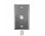 AVShop Keystone Wall Plate - 1 Port - Stainless Steel