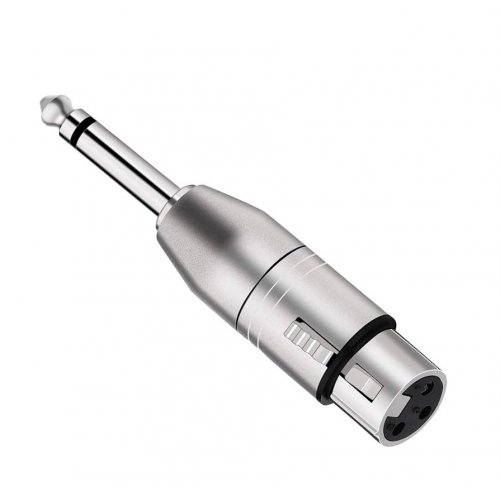 BRTB XLR Female to 1/4in TS Male Adaptor