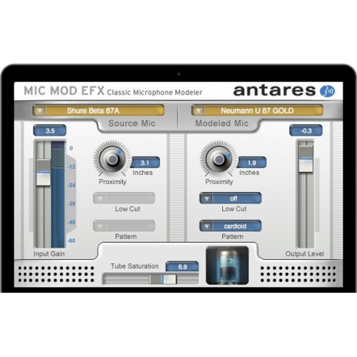 Antares Mic Mod EFX Microphone Modeler Plug-in (Download)