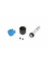 Cable Techniques Low-Profile Right Angle 1/4in TRS w/Standard Cap - Blue