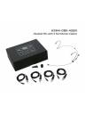 Galaxy Audio HSM4 Dual Ear Omni Headset Mic for Sennheiser - Black