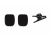 Shure RK378 Replacement Kit with Clip + 2 Snap-Fit Foam Windscreens for SM35