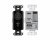 RDL RN2ML Wall-Mounted Bi-Directional Mic/Line Dante Interface 2x2 - Black