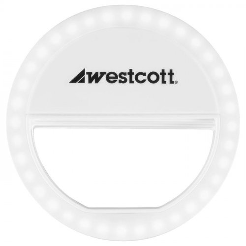 Wescott Universal Mini Ring Light (3.5\") for Mobile Phones/Devices