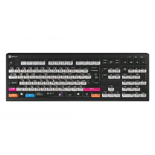 Logickeyboard Adobe Filmmaker Premiere Pro/After Effects ASTRA 2 Keyboard - PC
