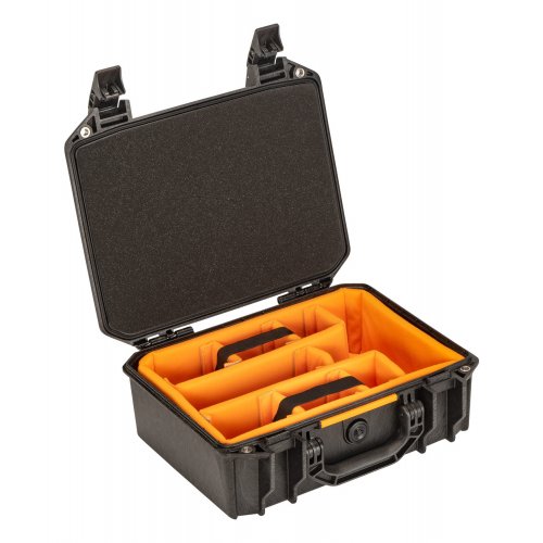 Pelican Vault V200 Medium Case w/ Padded Dividers - Black