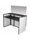 Odyssey Media DJ Booth, Fits 65″ Flat Screen TV/Monitor