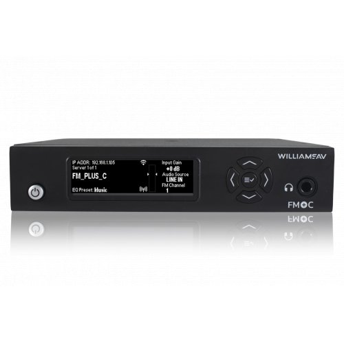 Williams AV FM T55C D Assistive Listening Transmitter with Dante