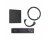 RF Venue COMBINE6 HDR Monitor Pack w/ CP Architectural Antenna & Cable (Black)