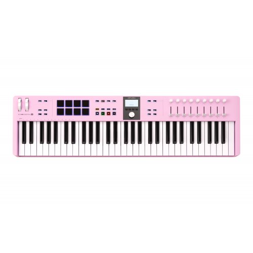Arturia KeyLab Essential 61 MK3 MIDI Controller - Rose Quartz