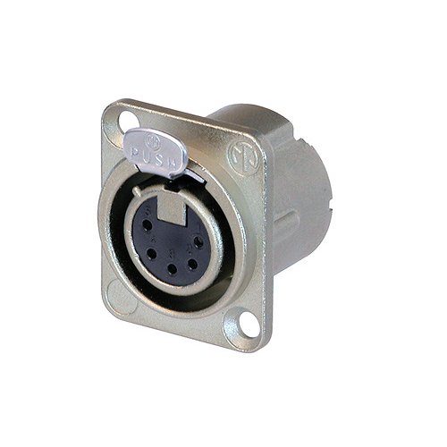 Neutrik NC5FD-LX 5 Pin Female XLR D-Type Mount