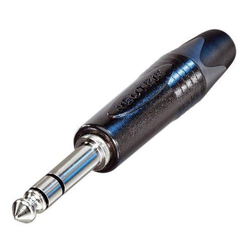 Neutrik NP3X-BAG 1/4\" TRS Professional Phone Plug (3 Pole/Black/Nickel)