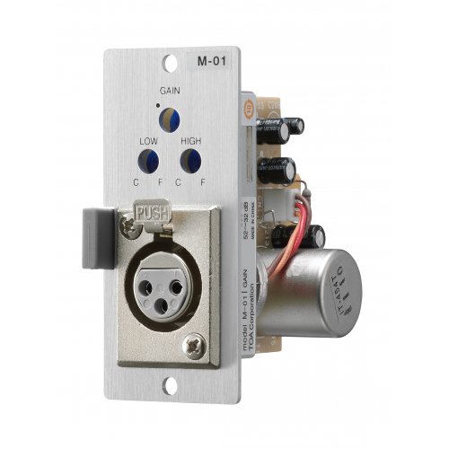 TOA M-01F Microphone Input for 900 Series Amps