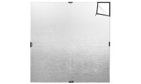 Westcott Scrim Jim Cine 2-in-1 Silver/White Bounce Fabric (6' x 6')
