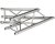 Global Truss F33 2-way 45-Degree Corner - Apex Up or Down