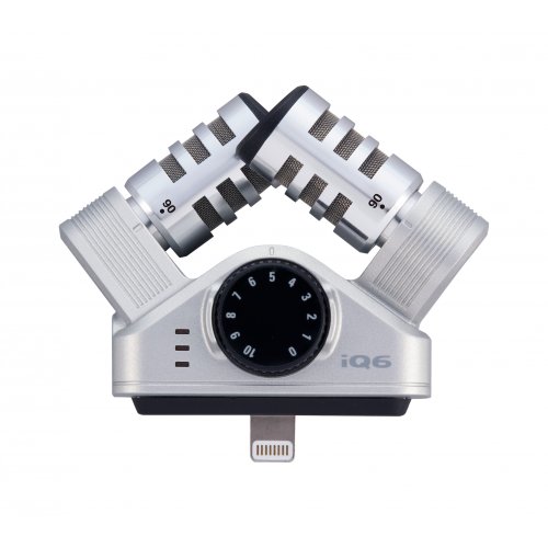 Zoom iQ6 XY Stereo Microphone (Lightning)