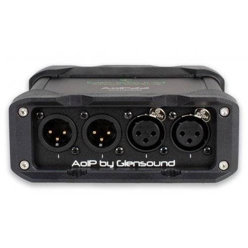 Glensound AoIP22 MKII Robust Location Two Channel Bi-Directional Audio Interface