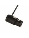 Cable Techniques Low-Profile Female 3-Pin XLR - Black