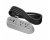 Wiremold Desktop Power Center Slim w/2x UGround, 65W USB A & C, 6ft - White
