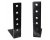 ProX 2U Two Unit Rack Rails L Shape Bracket for DJ Controller Flight Cases