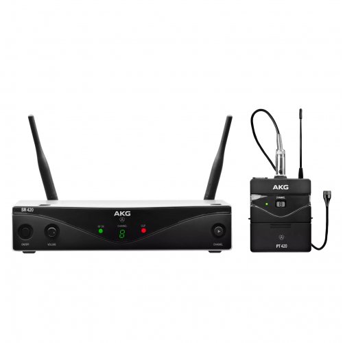 AKG WMS420 Presenter Set Lavalier Package (530-560MHz)