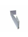 ProX XF-TTFW Table Top DJ Facade - 6 Foot / White Frame