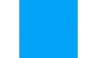 Rosco Roscolux 69 Brilliant Blue Gel Sheet