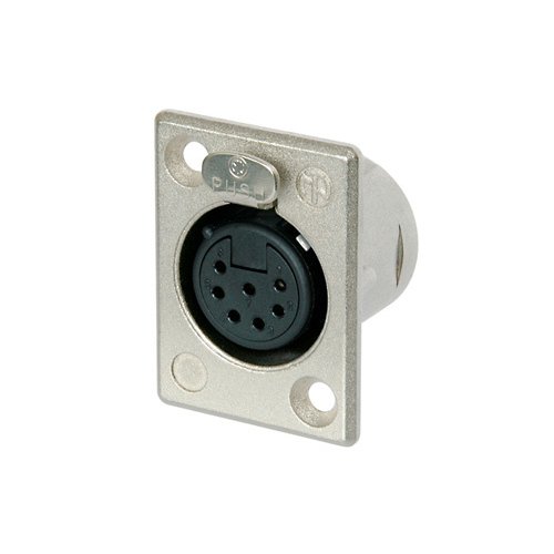 Neutrik NC7FP-1 7-Pin XLR Female P-Type Panel Mount