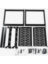 AVShop Stackable Open Frame Network AV Rack - 10U