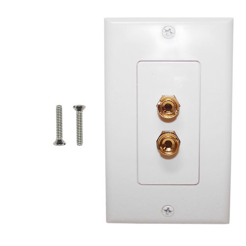 AVShop Banana Clip Wall Plate (Decora Style) - 1 Pair