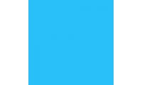 Rosco Roscolux 366 Jordan Blue Gel Sheet