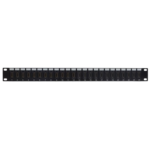 AVShop 1U HDMI Patch Panel (24-Port)
