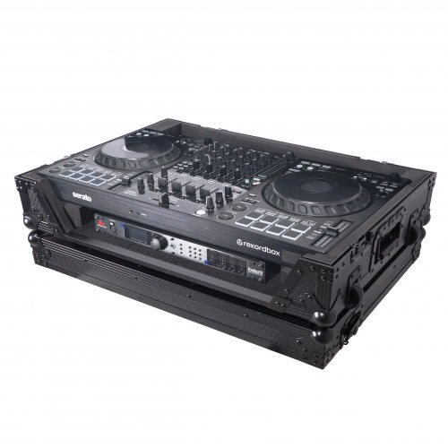ProX Pioneer DDJ-FLX10 / DDJ-GVR6 Case w/ 1U Rack Space Wheels