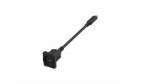 Neutrik USB Type-C 5G D-Shape Fly-Lead Chassis Connector