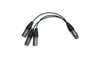 BRTB Y-Cord XLR Female to Triple XLR Male