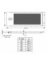 AVShop 6U Hinged Vented Rack Panel with Slam Lock for 1/8\" Rails