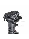 SmallRig Carbon Fiber Monopod Tripod w/ Fluid Head