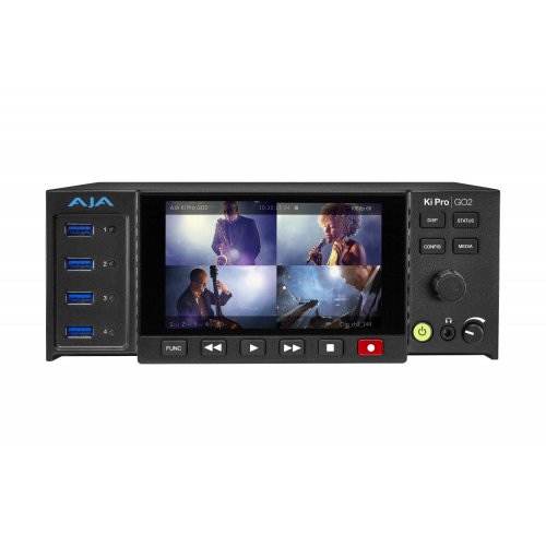 AJA Ki Pro GO2 Digital Recorder featuring HEVC