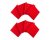 Gator 12x12 Acoustic Pyramid Panel 8 Pack Red