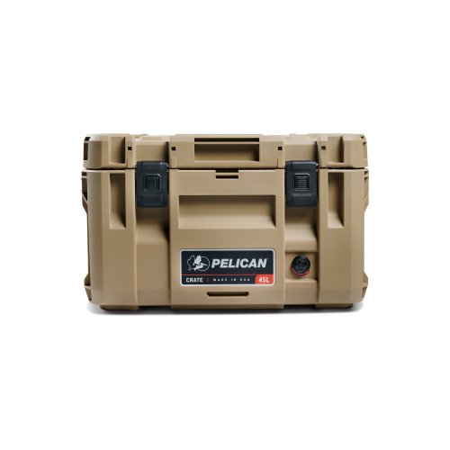 Pelican CRATE 45L Rugged Case - Tan