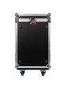 Gator GTOUR Road Case w/Doghouse for Allen & Heath QU-5 & QU-5D