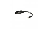 Nanlite Locking 3.5mm to Dual 5-Pin (M/F) DMX Adapter Y-Cable