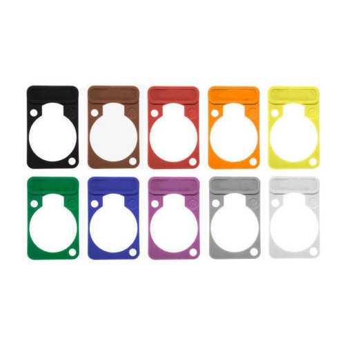 Neutrik DSS D-Size Knockout Lettering Plate