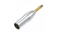 Seetronic MA3MP2 3-Pin XLR Male to 1/4in TS Adapter