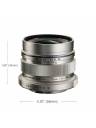 OM System M.ZUIKO 12MM F2.0 Lens (Silver)
