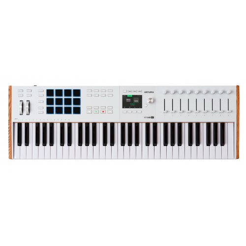 Arturia Keylab 61 MK3 Universal MIDI Controller - White