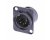 Neutrik NC5MD-L-B-1 5 Pin XLR Male D-Type Mount (Black/Gold)