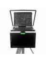 Ikan PT4900-V2 19in High Bright Beam Splitter Teleprompter w/ Talent Monitor Kit