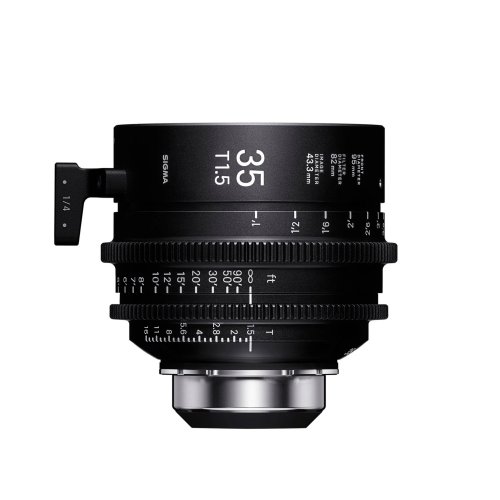 Sigma Cine 35mm T1.5 FF High Speed Prime Lens - PL Mount with i/Tech